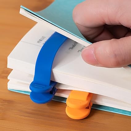 Bookmark Silicone Automatic Bookmarks(3PC)