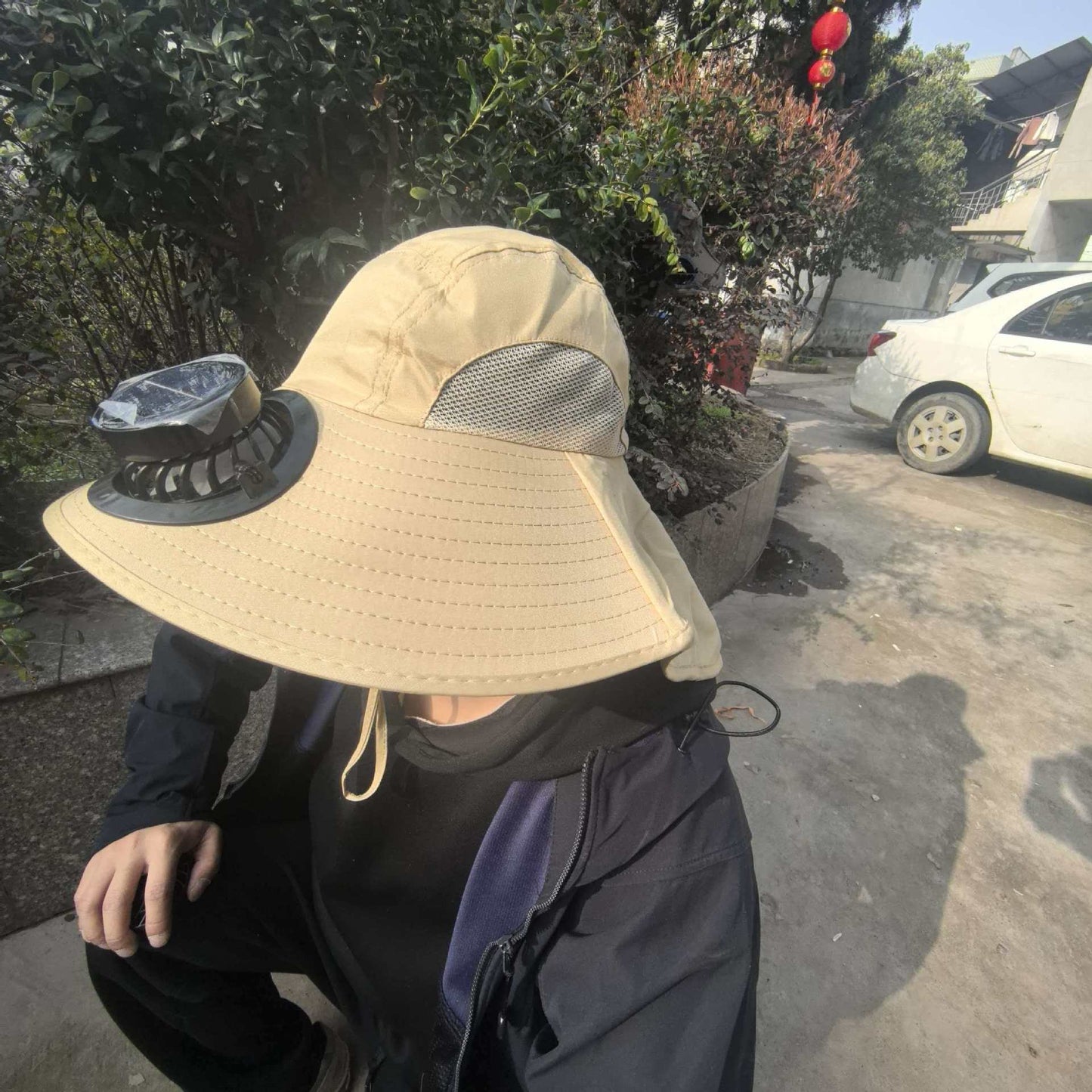 Portable Solar Powered Fan Hat