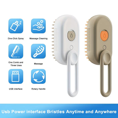 Pet Steam Spray Comb PRO