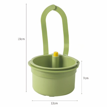 Hanging Clip-On Automatic Dumping Sink Strainer