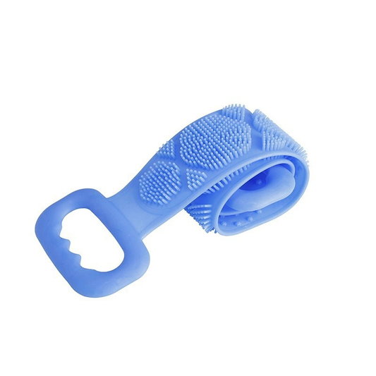 2-in-1 Silicone Back Scrubber and Bath Brush