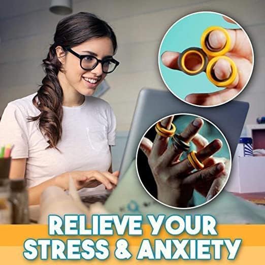 Fidget Ring – Magnetic Toy for Stress Relief