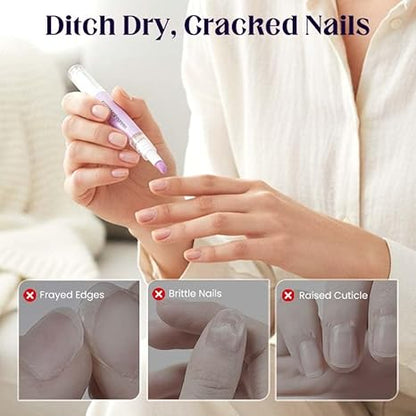 2-in-1 Cuticle Oil Pusher Pen