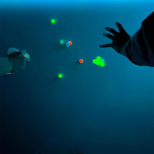 Glow in the Dark Sticky Balls for Ceiling & Wall (4 PCS)