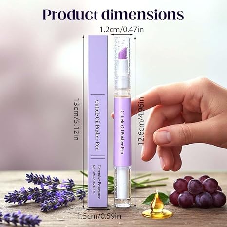 2-in-1 Cuticle Oil Pusher Pen