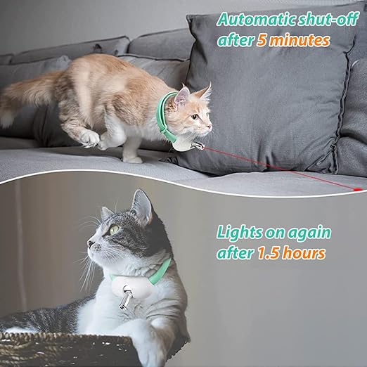 Cat Laser Collar Toy PRO