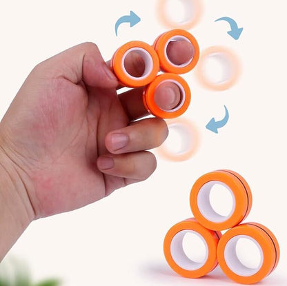 Fidget Ring – Magnetic Toy for Stress Relief
