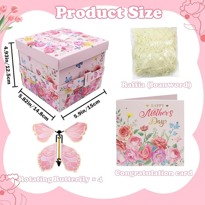 Flying Butterfly Surprise Explosion Gift Box