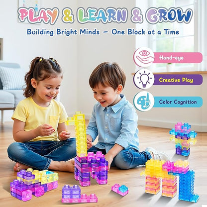 Montessori Soft Sensory Building Blocks for Kids