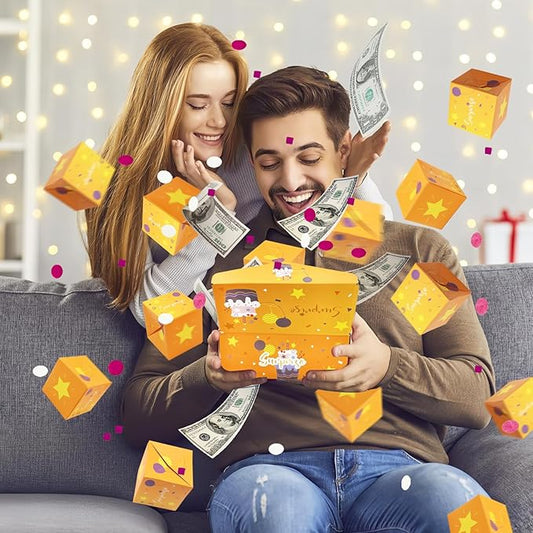Surprise Gift Box Explosion for Money