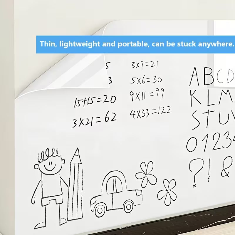 Static Cling Whiteboard Wall Sticker