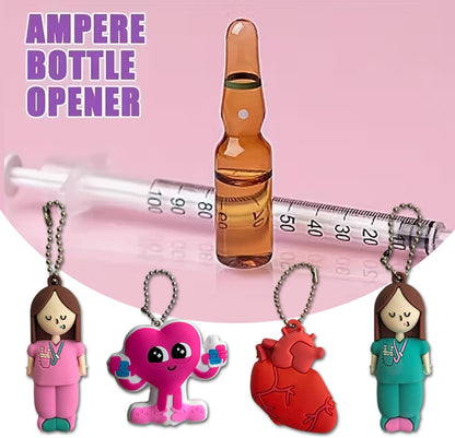 Ampoule Bottle Opener Keychain