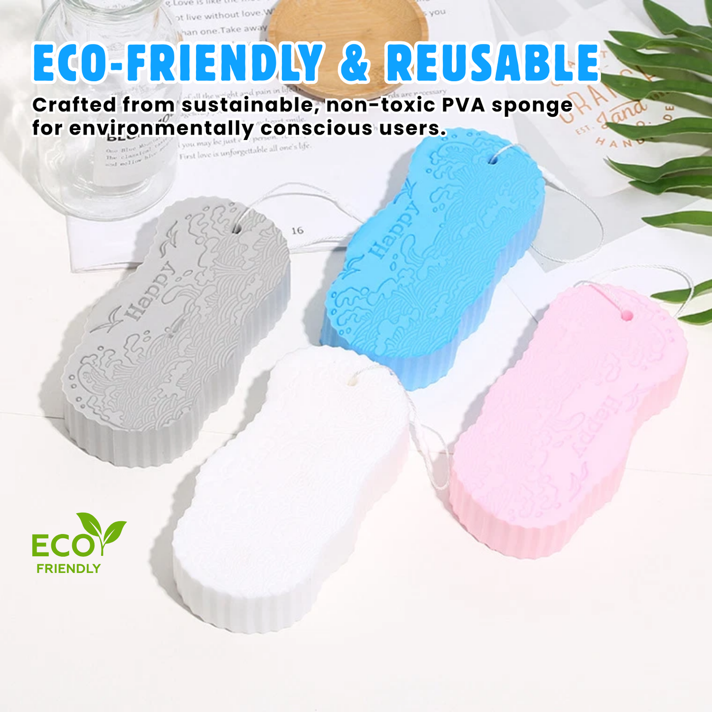 Super Soft Exfoliating Bath Sponge