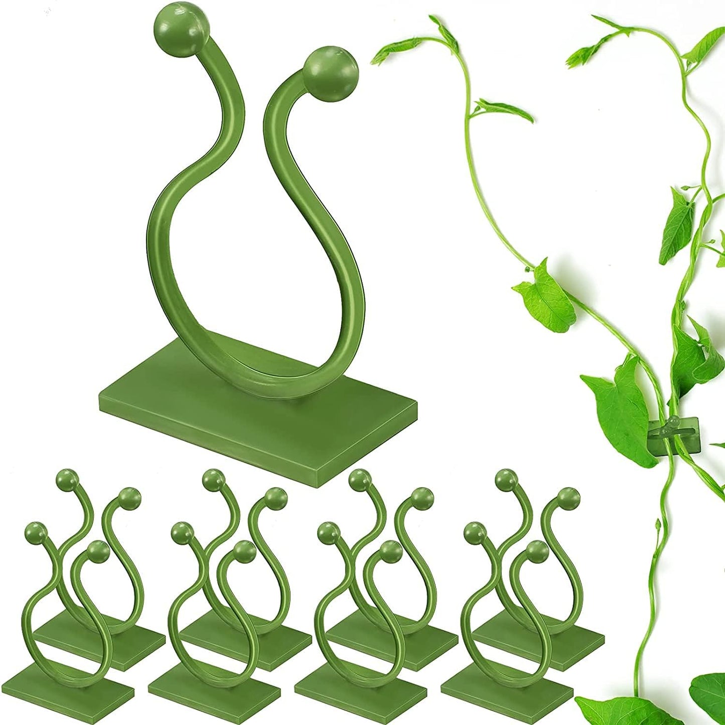 50PCS Invisible Self-Adhesive Plant Climbing Clips