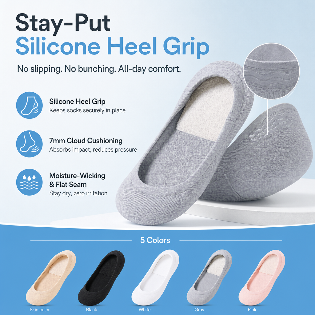 Cloud Cushion No-Show Socks Pro