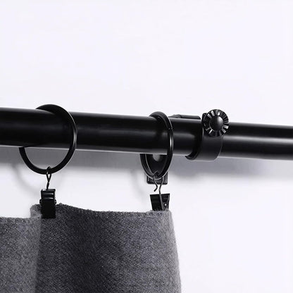 2PCS No Drill Outside Mounted Blinds Curtain Rod Bracket Attachment