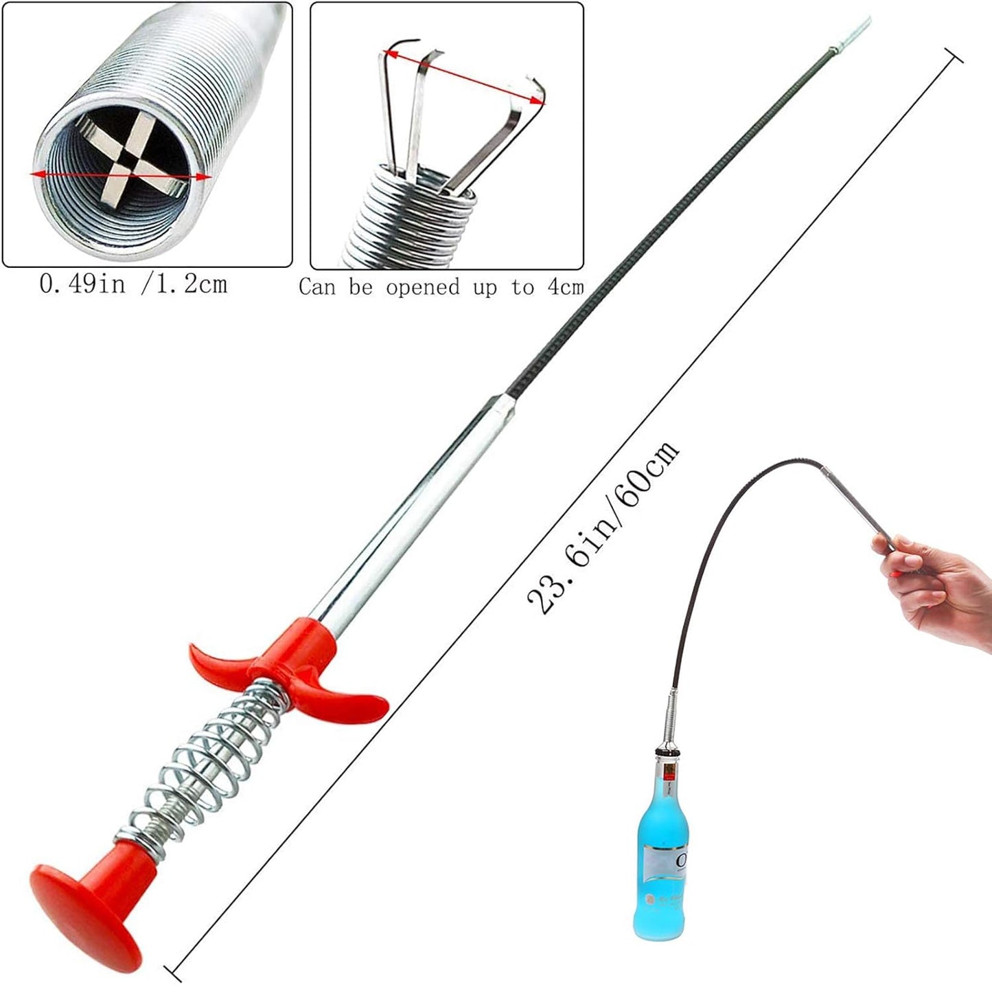 Drain Clog Remover Tools For Toilet Sewer Shower Kitchen