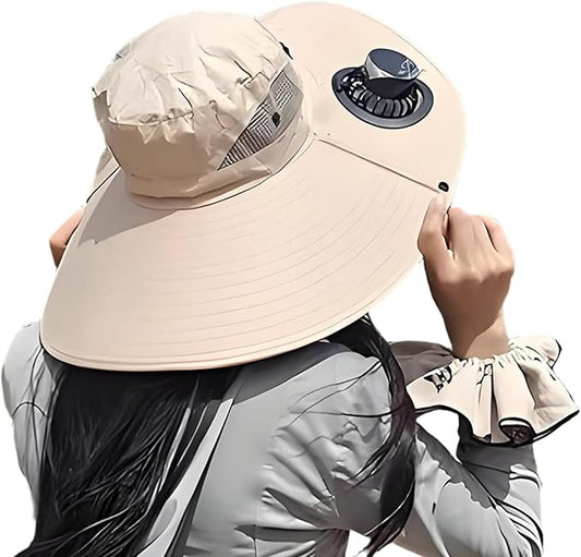 Portable Solar Powered Fan Hat