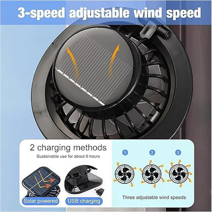 Portable Solar Powered Fan Hat