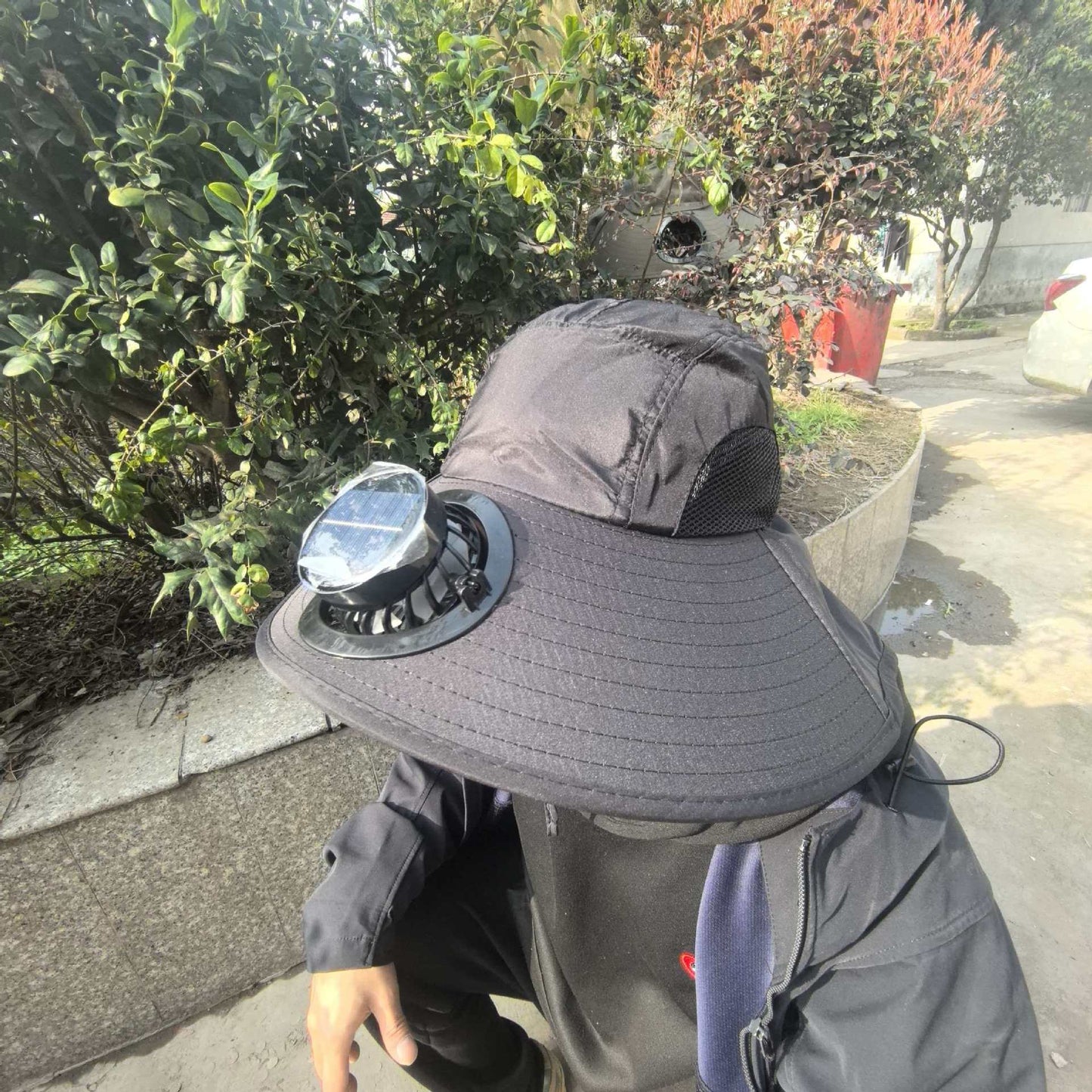 Portable Solar Powered Fan Hat