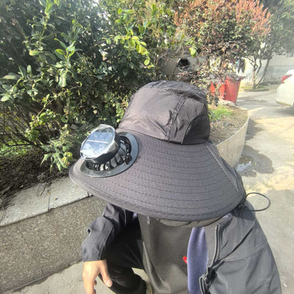 Portable Solar Powered Fan Hat