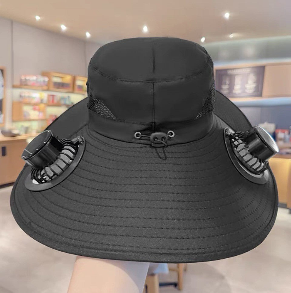 Portable Solar Powered Fan Hat
