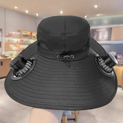 Portable Solar Powered Fan Hat