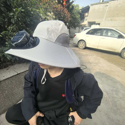 Portable Solar Powered Fan Hat