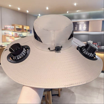 Portable Solar Powered Fan Hat