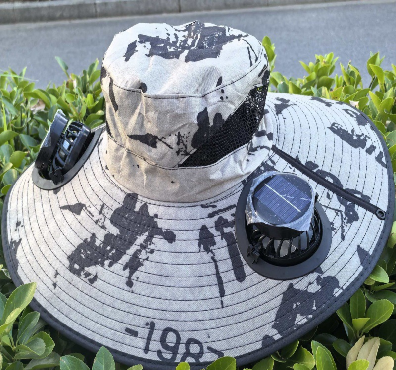 Portable Solar Powered Fan Hat