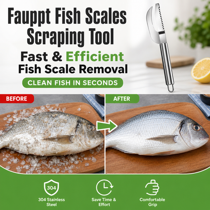 Fauppt Fish Scales Scraping Tool