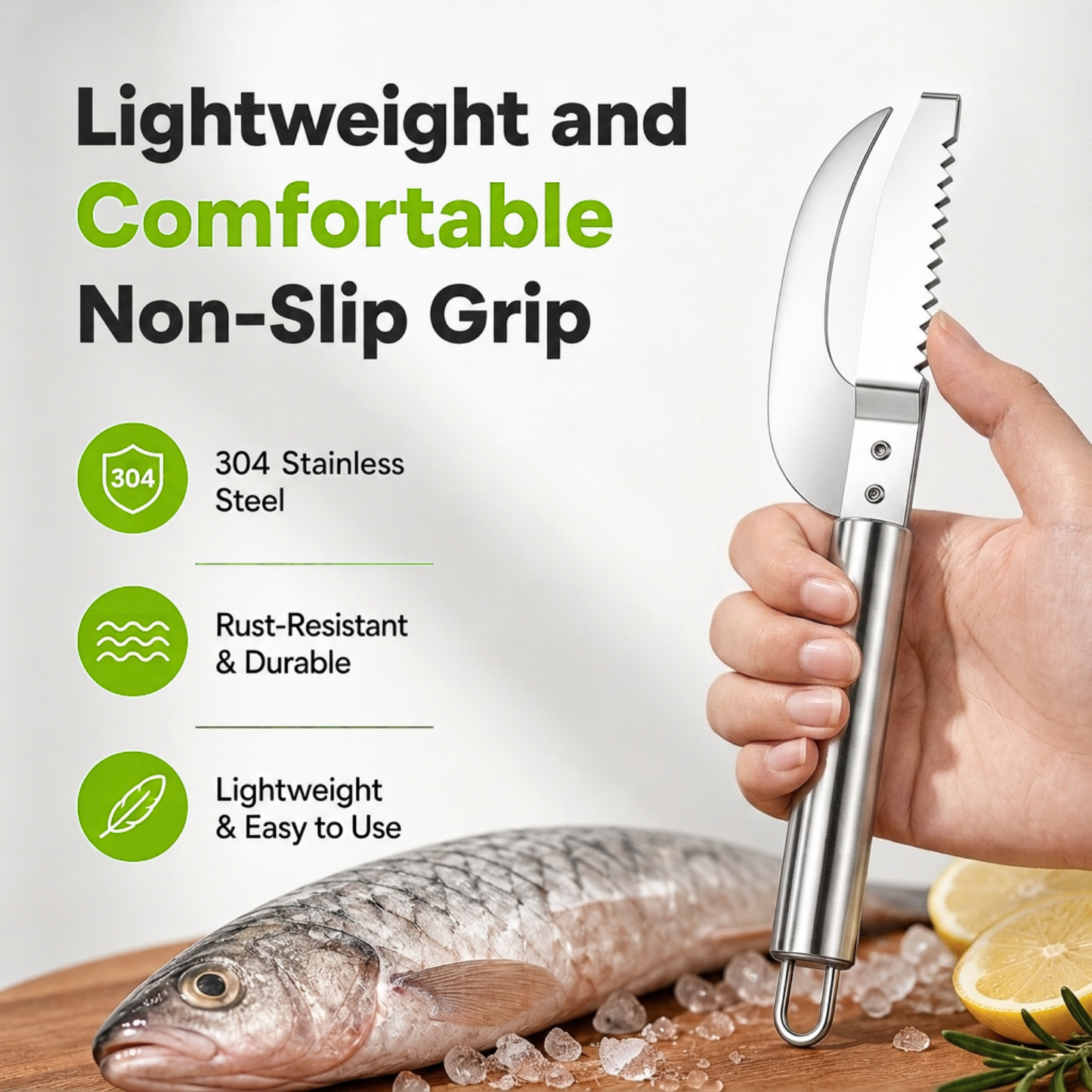 Fauppt Fish Scales Scraping Tool