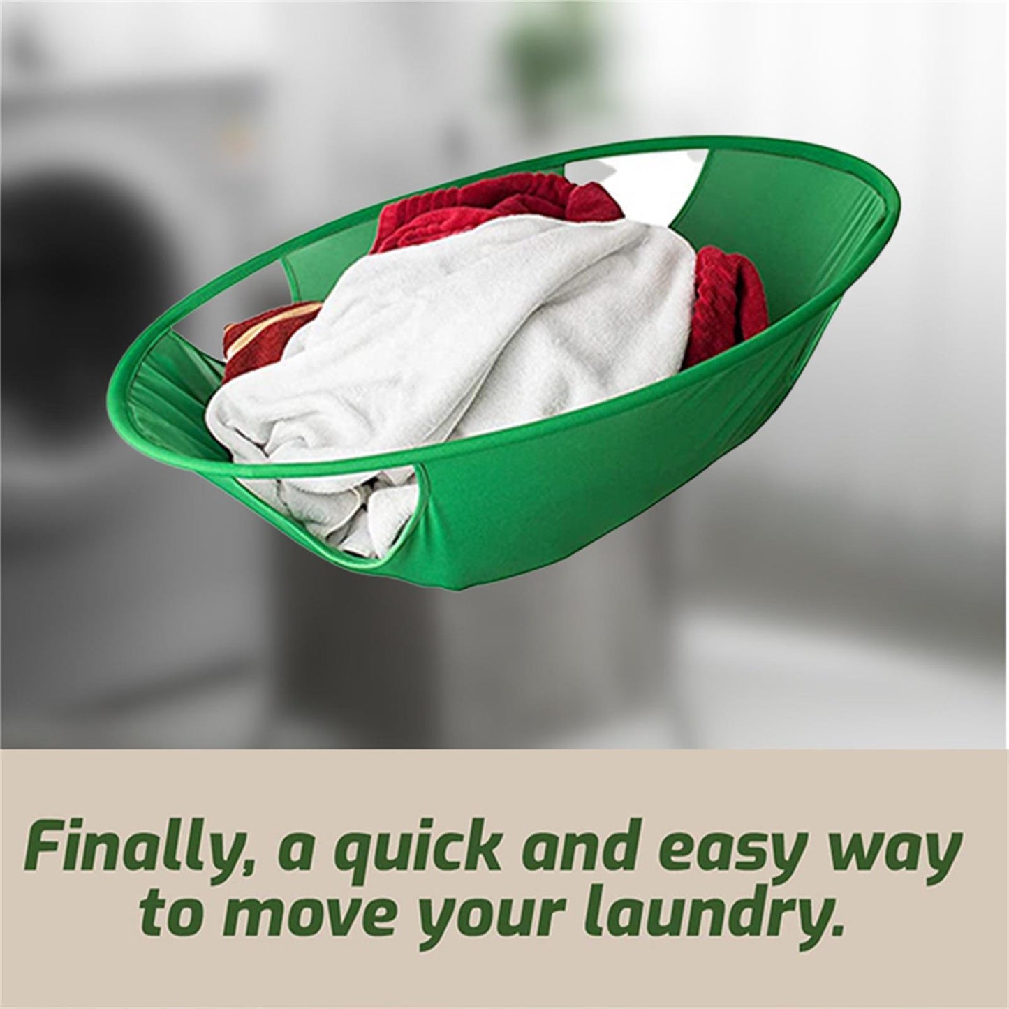 Revolutionary Foldable and Collapsible Laundry Basket
