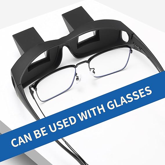 Horizontal Lazy Glasses Prism Glasses Fits Over Glasses