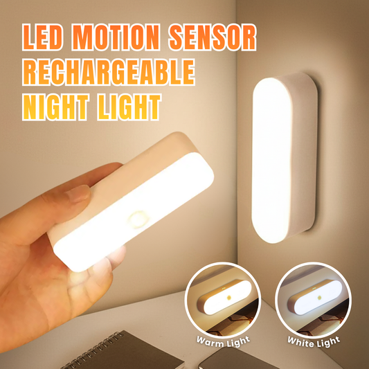 LED Motion Sensor Rechargeable Night Light