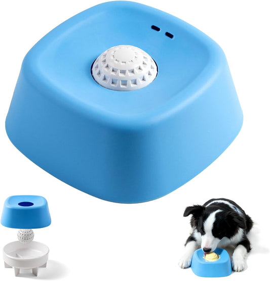 Dog Licking Bowl with Ball For Dogs for Yogurt, Bone Broth & Liquid Treats