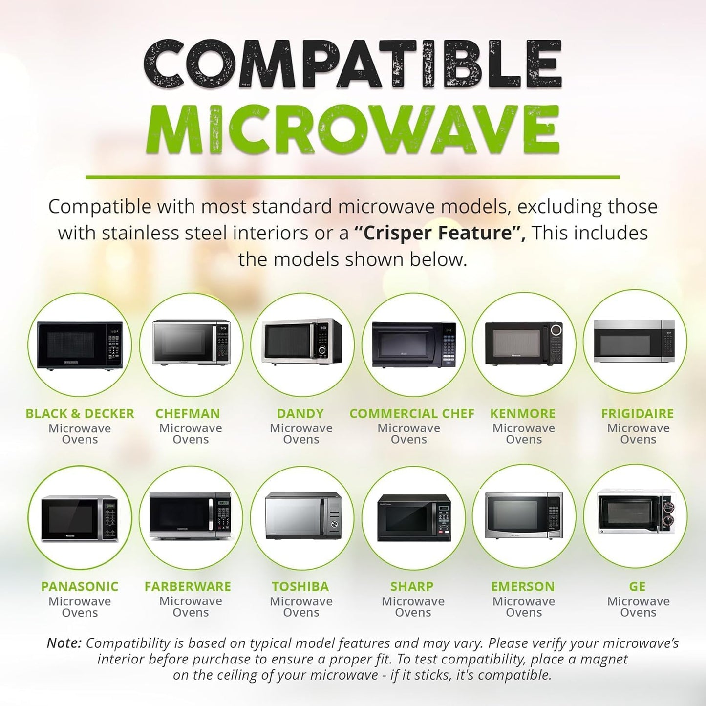 BPA-Free Magnetic Splatter Cover