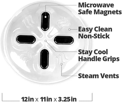 BPA-Free Magnetic Splatter Cover
