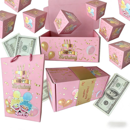 Surprise Gift Box Explosion for Money