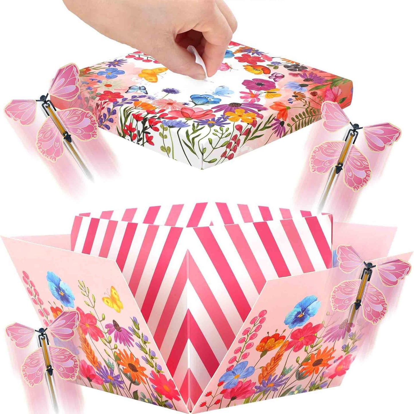 Flying Butterfly Surprise Explosion Gift Box