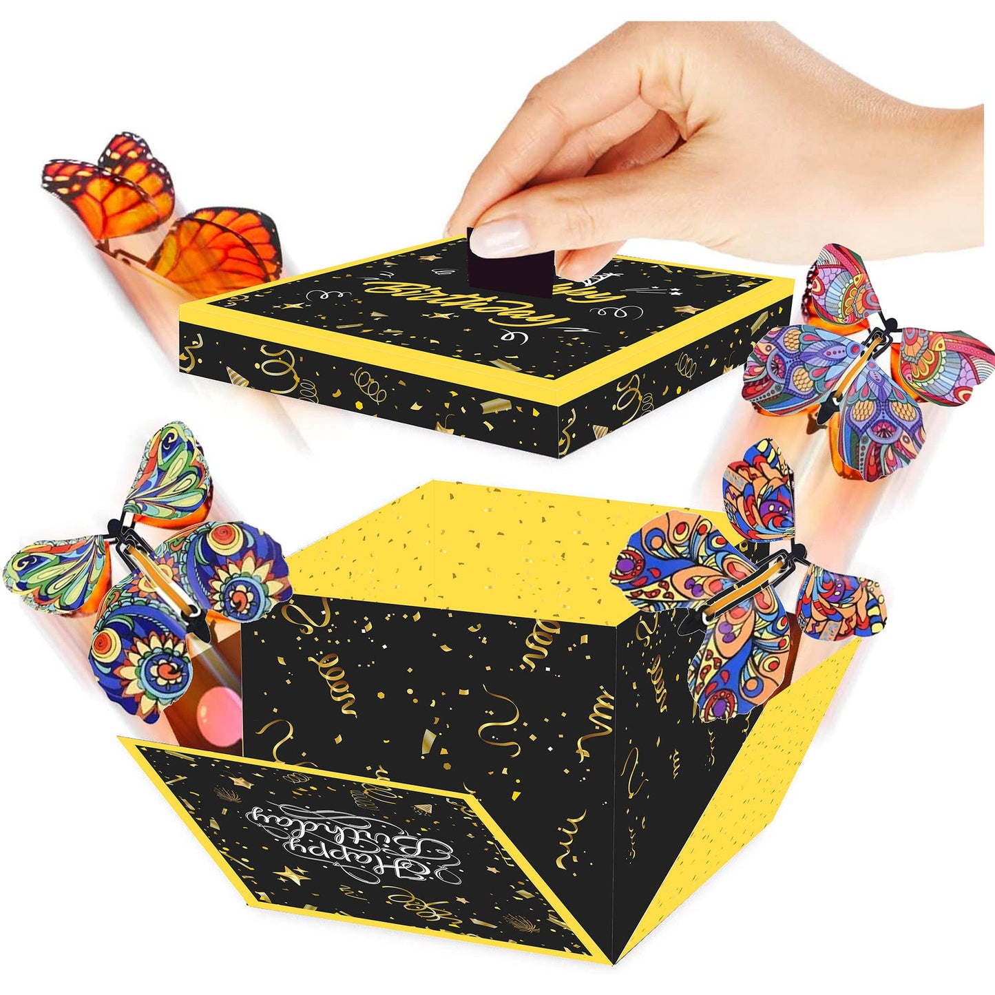 Flying Butterfly Surprise Explosion Gift Box