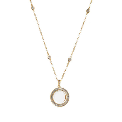 Fillable Locket Pendant Necklace