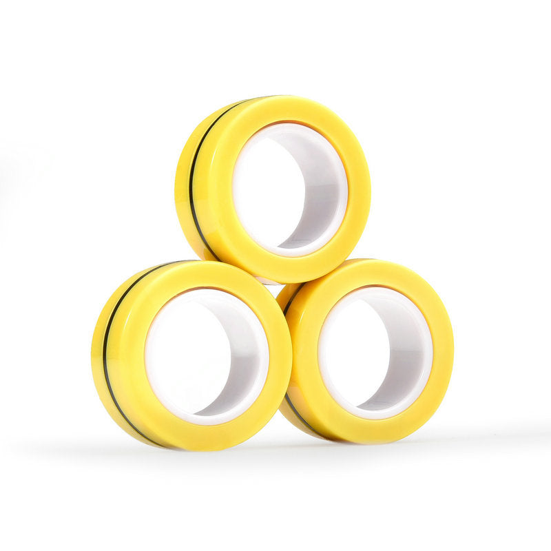 Fidget Ring – Magnetic Toy for Stress Relief