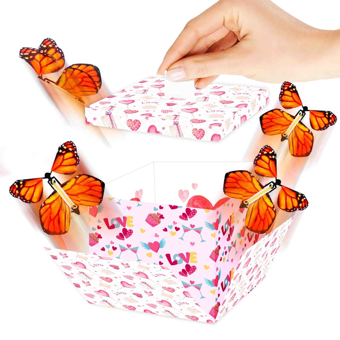 Flying Butterfly Surprise Explosion Gift Box