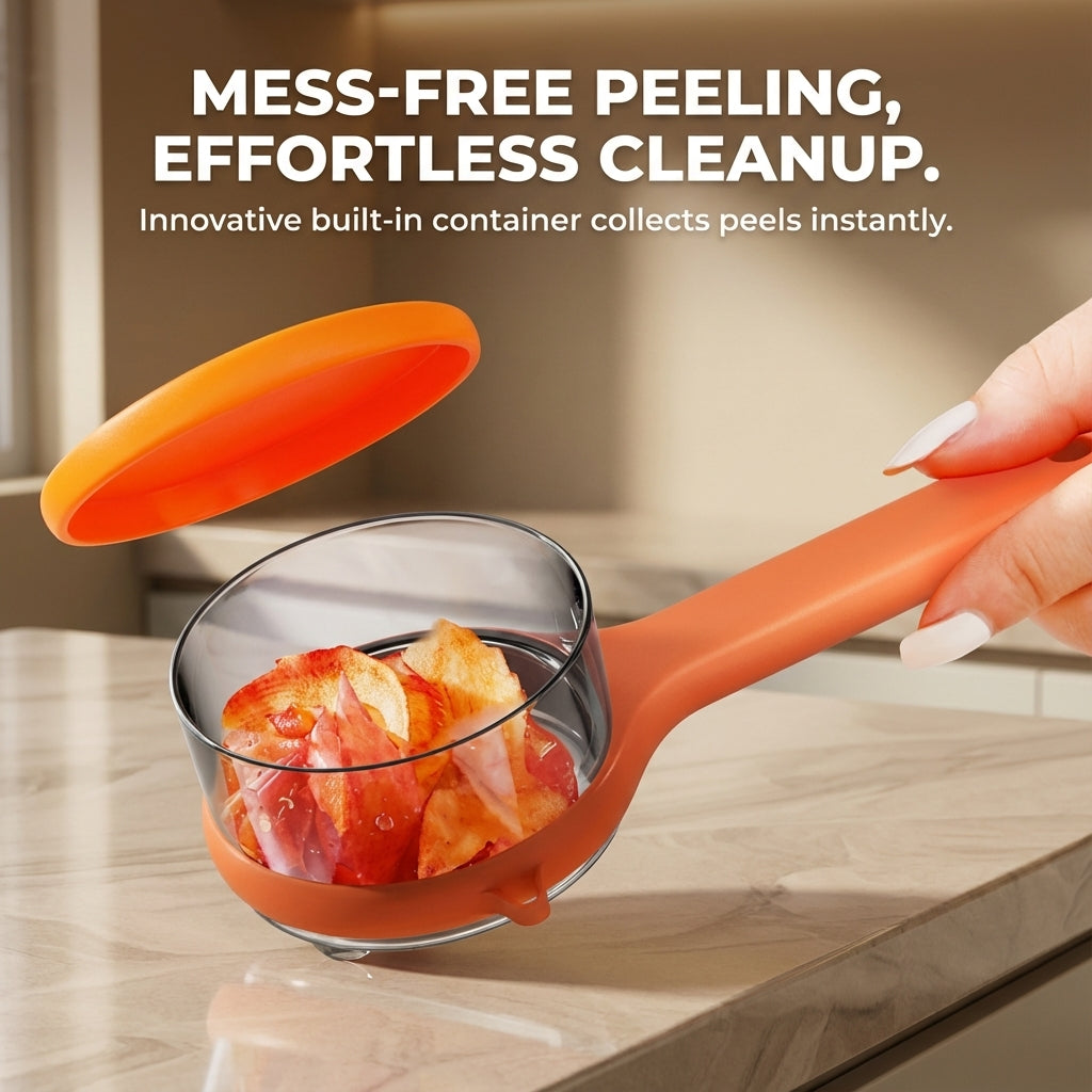 Dual-Edge Peeler with Built-In Storage