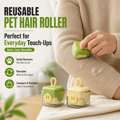 Reusable Pet Hair Roller