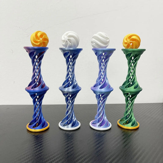 3D Printed Spiral Ball Fidget Toy