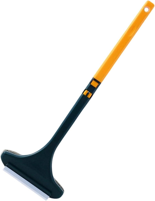 2-in-1 Window Screen Cleaning Brush with Squeegee
