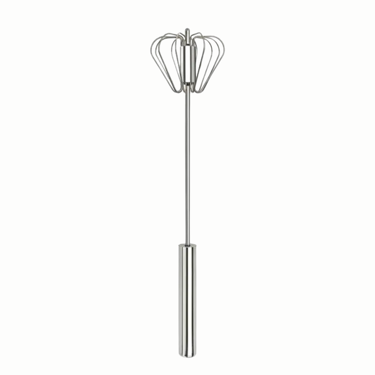 Semi-Automatic Stainless Steel Hand-Push Rotary Whisk