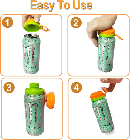 Magnetic Soda Can Lids